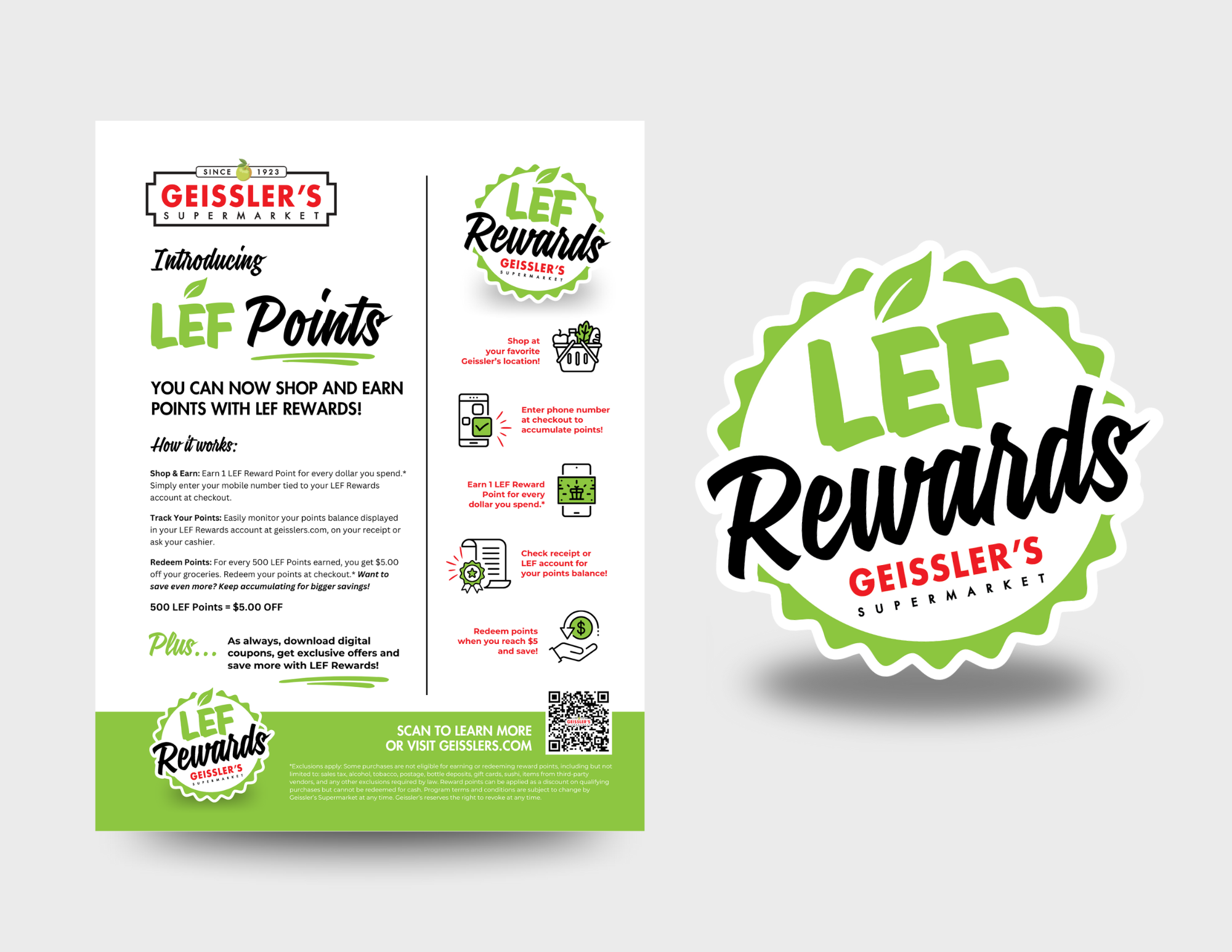 Geissler's Flyers for LEF Rewards