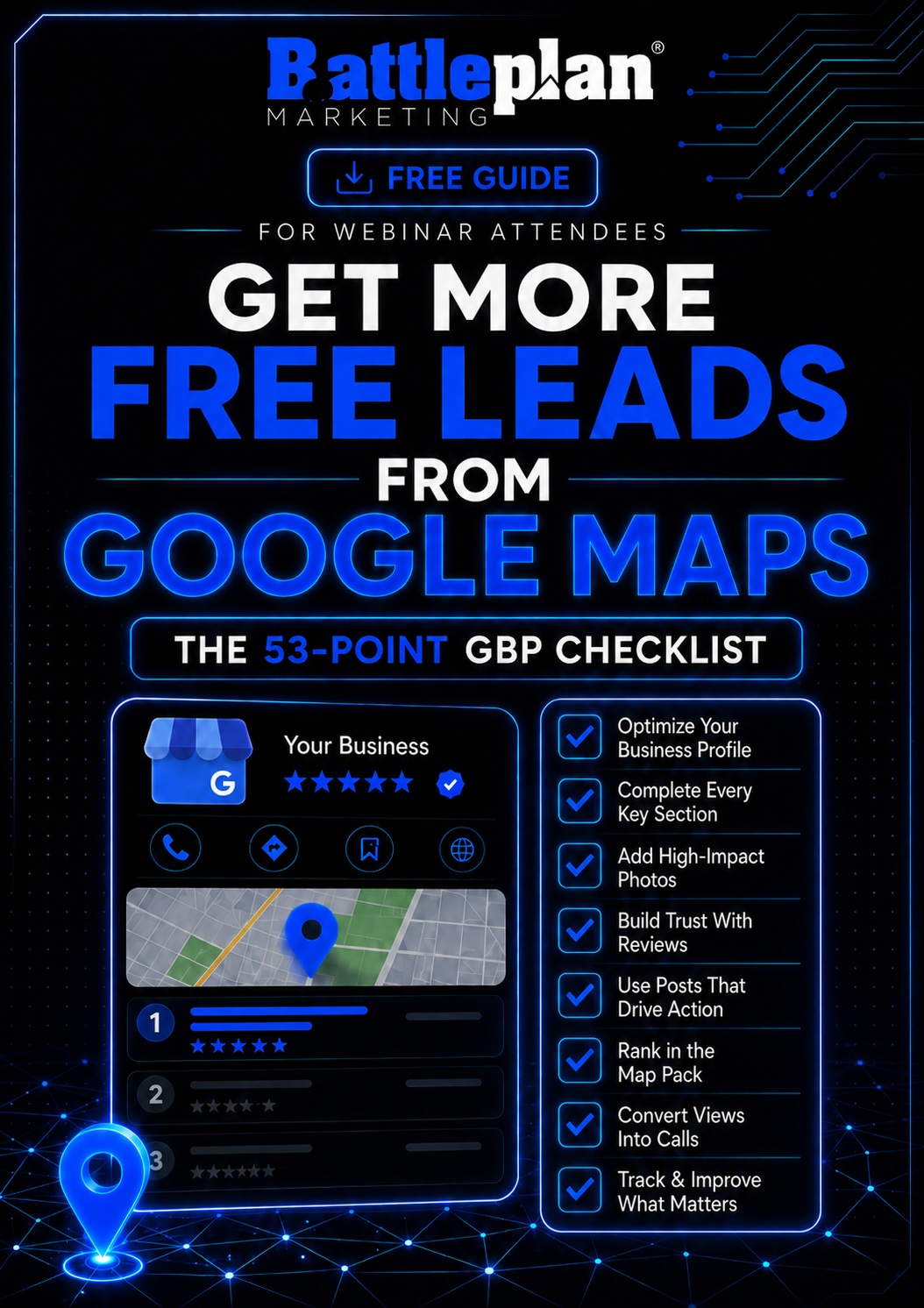 The 53-Point GBP Checklist — Get More Free Leads From Google Maps