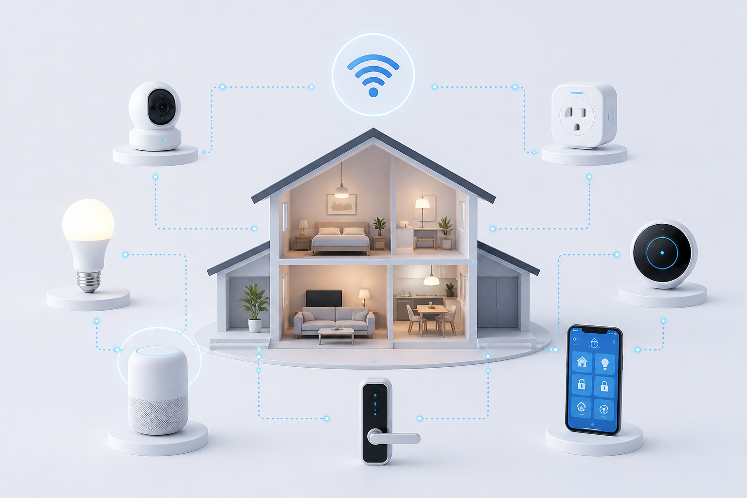 The Internet of Things (IoT) refers to a network of interconnected devices that communicate with each other and the internet to provide seamless experiences.