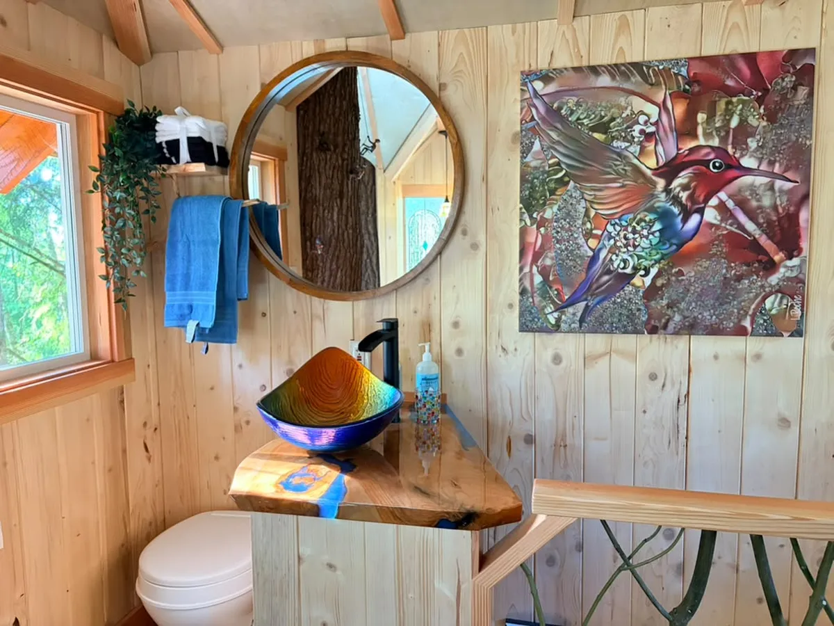Artisanal wood finishes and decor