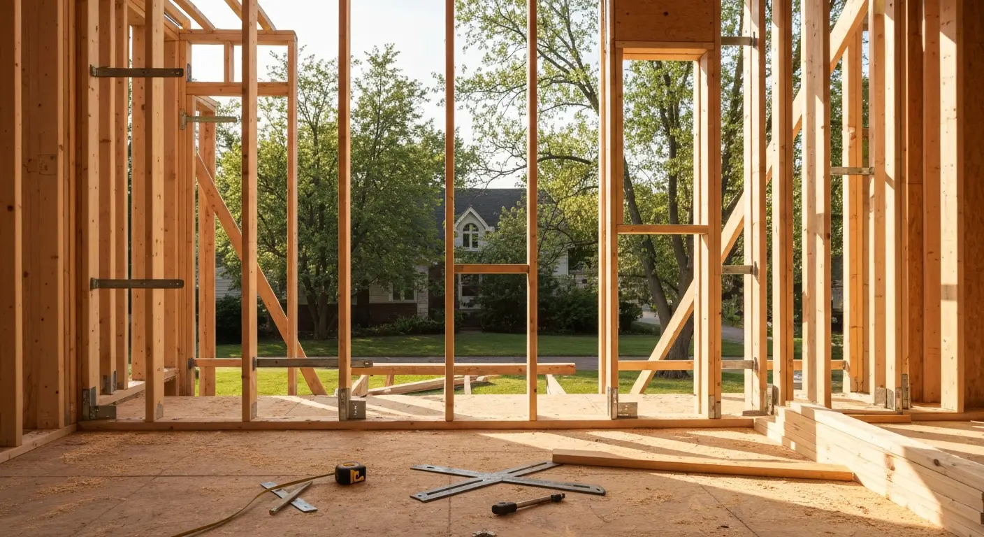 Wall framing installation