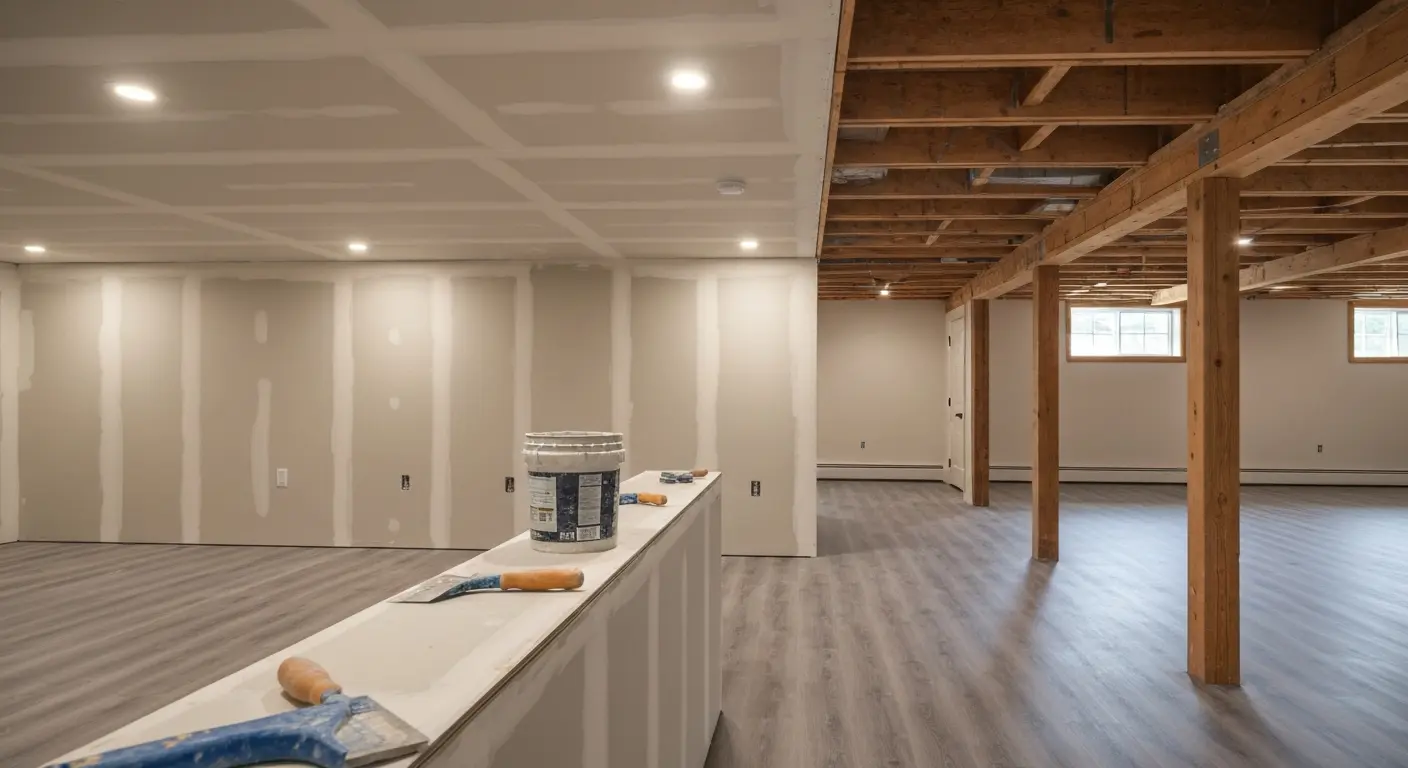Basement finishing project