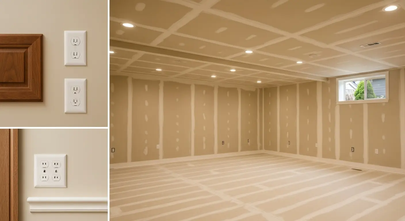 Basement finishing project