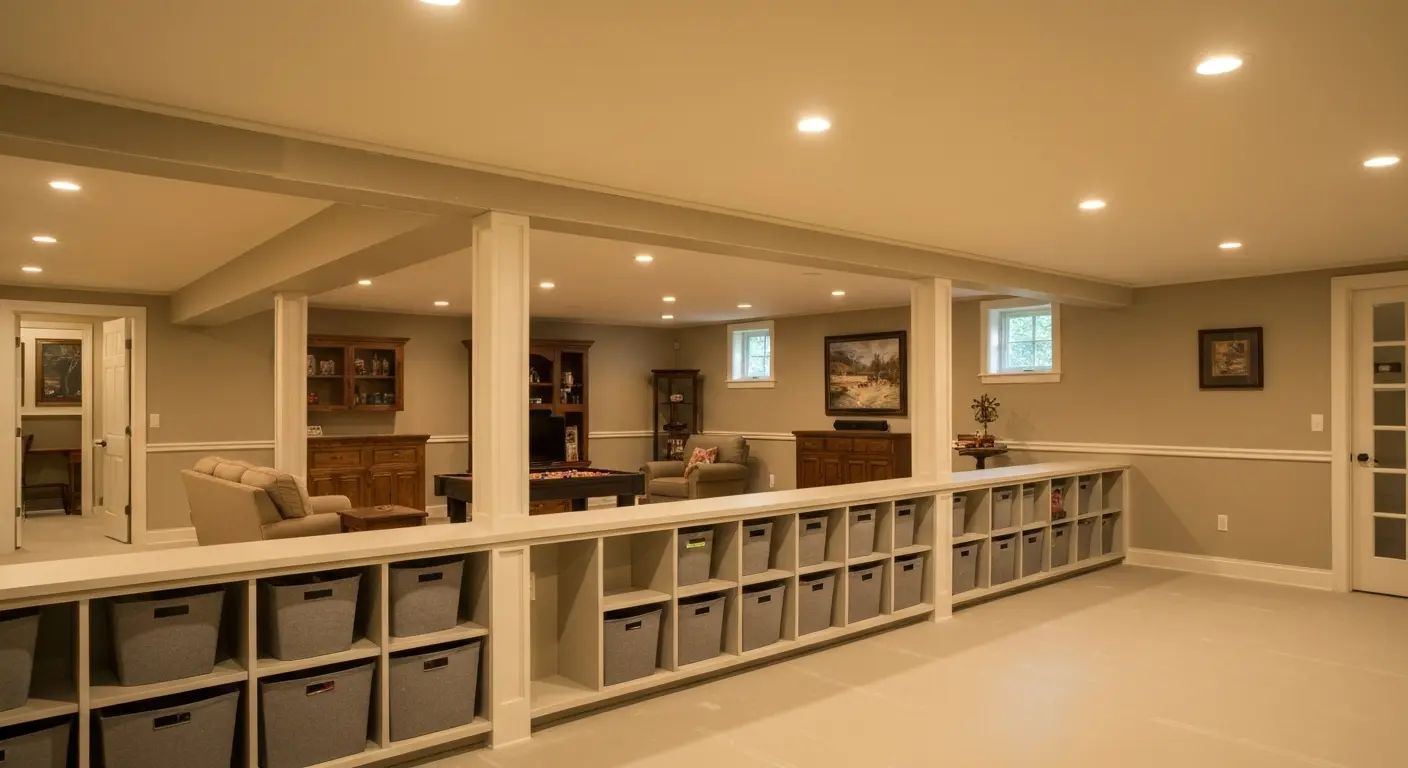 Basement finishing project