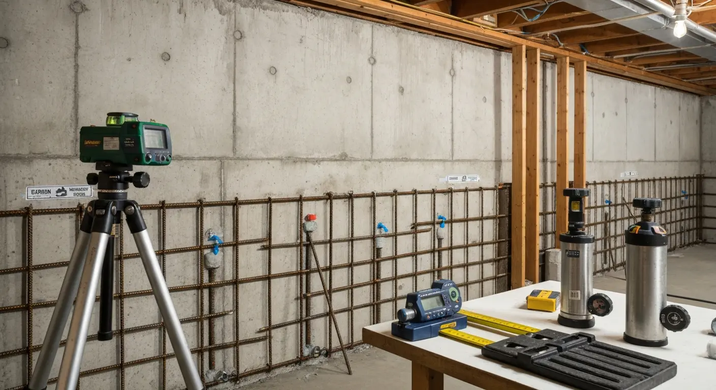 Basement structural repair