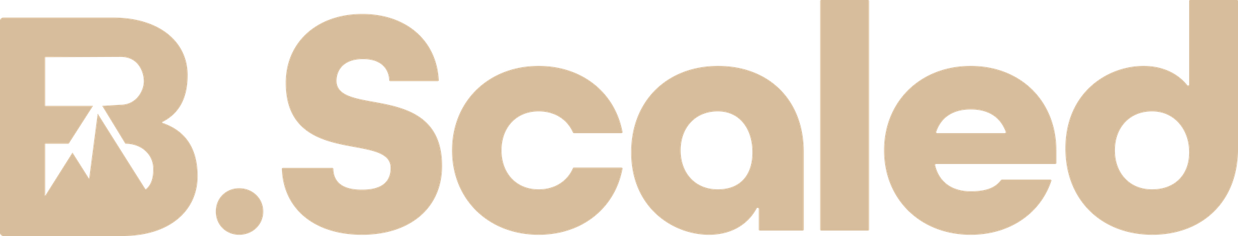B.Scaled