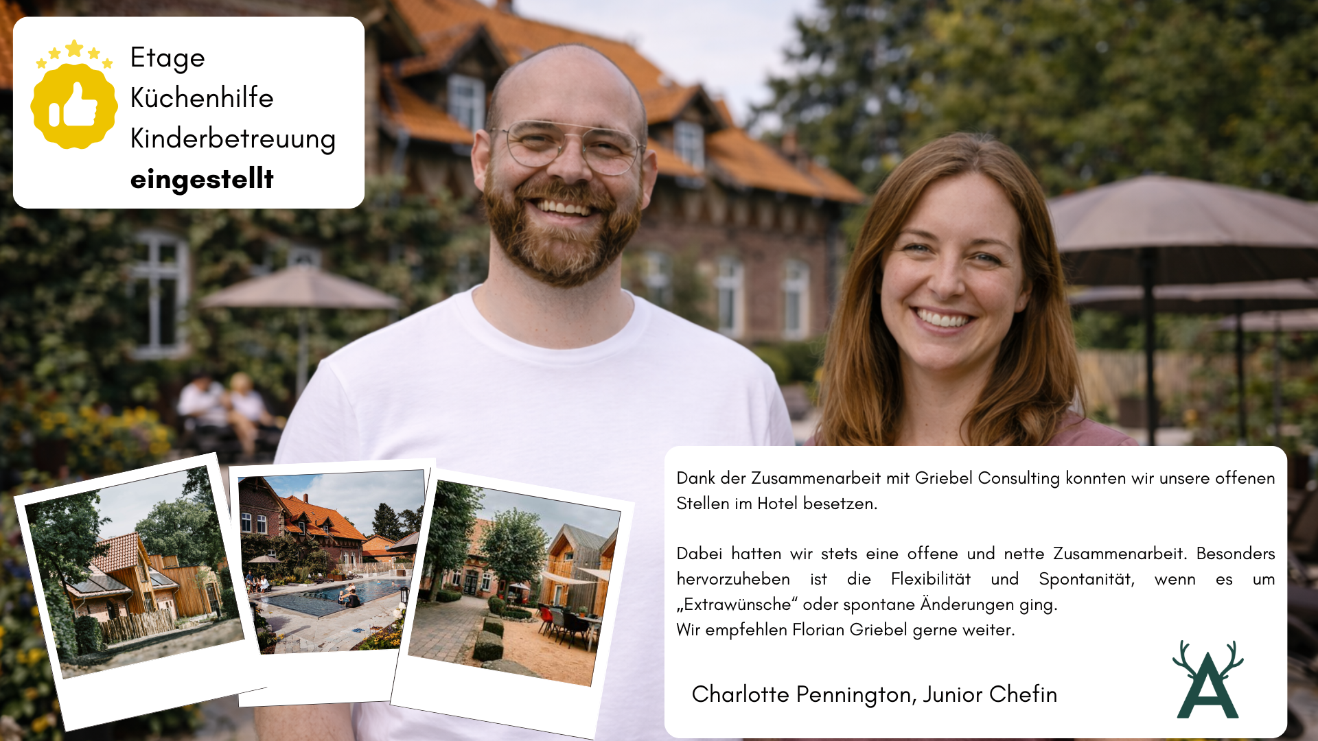 Hotel Oberkarteis — 2x Koch eingestellt