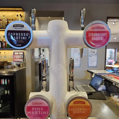 Cocktails on tap