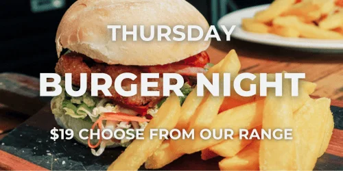A stacked burger from the Cally range