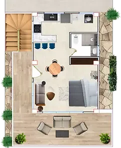 Upper Suite floor plan
