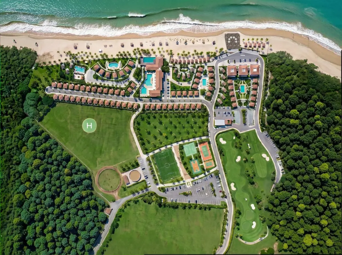 Arcadia Beach — Aerial Master Plan View