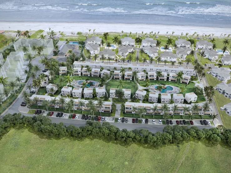 The Tides townhomes at Playa Caracol