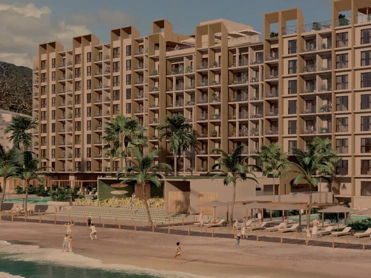 Surfside beachfront mixed-use development at Playa Caracol