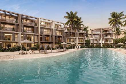 Beachfront residences at Playa Caracol