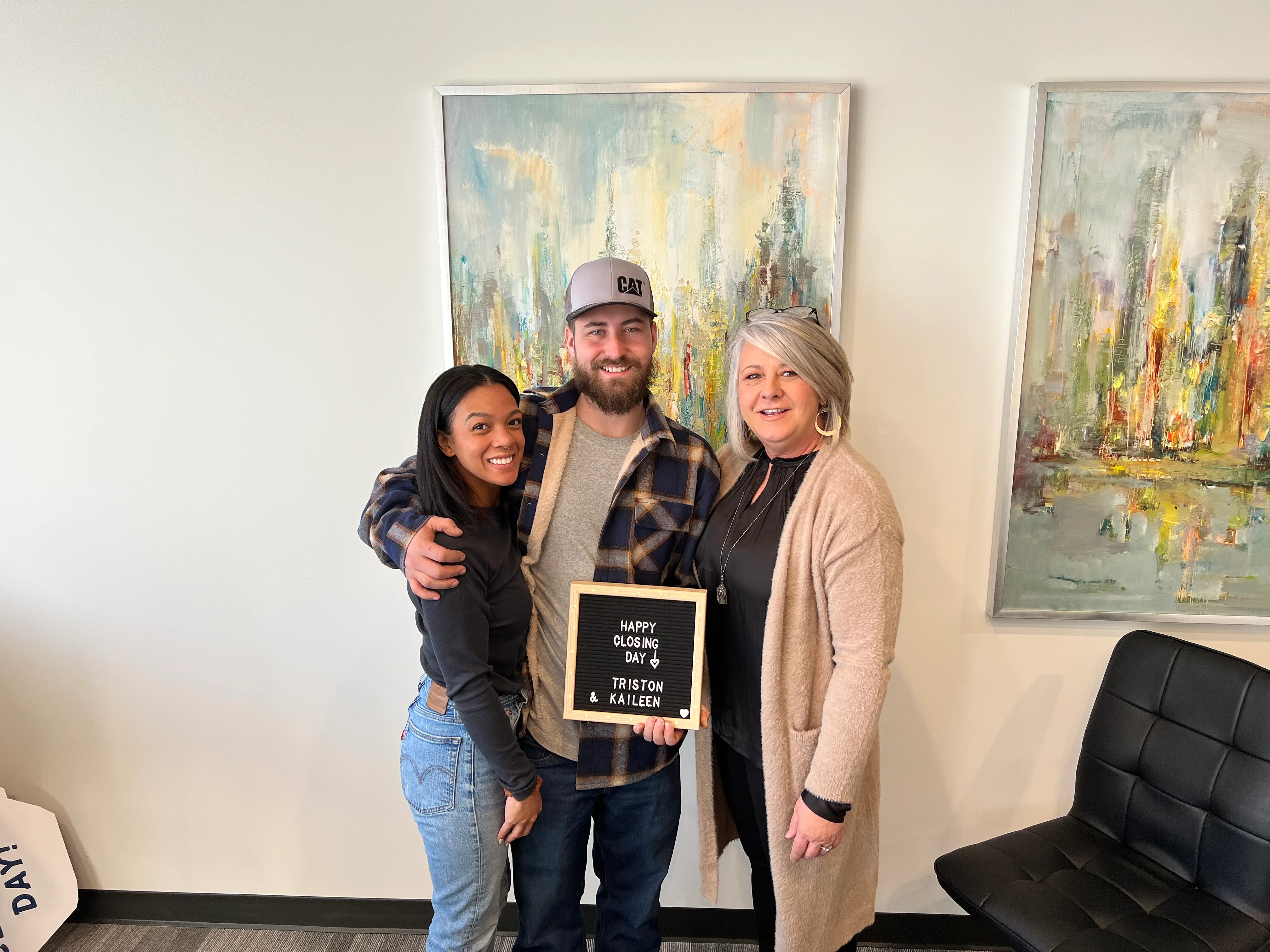 Happy clients with Pate Team