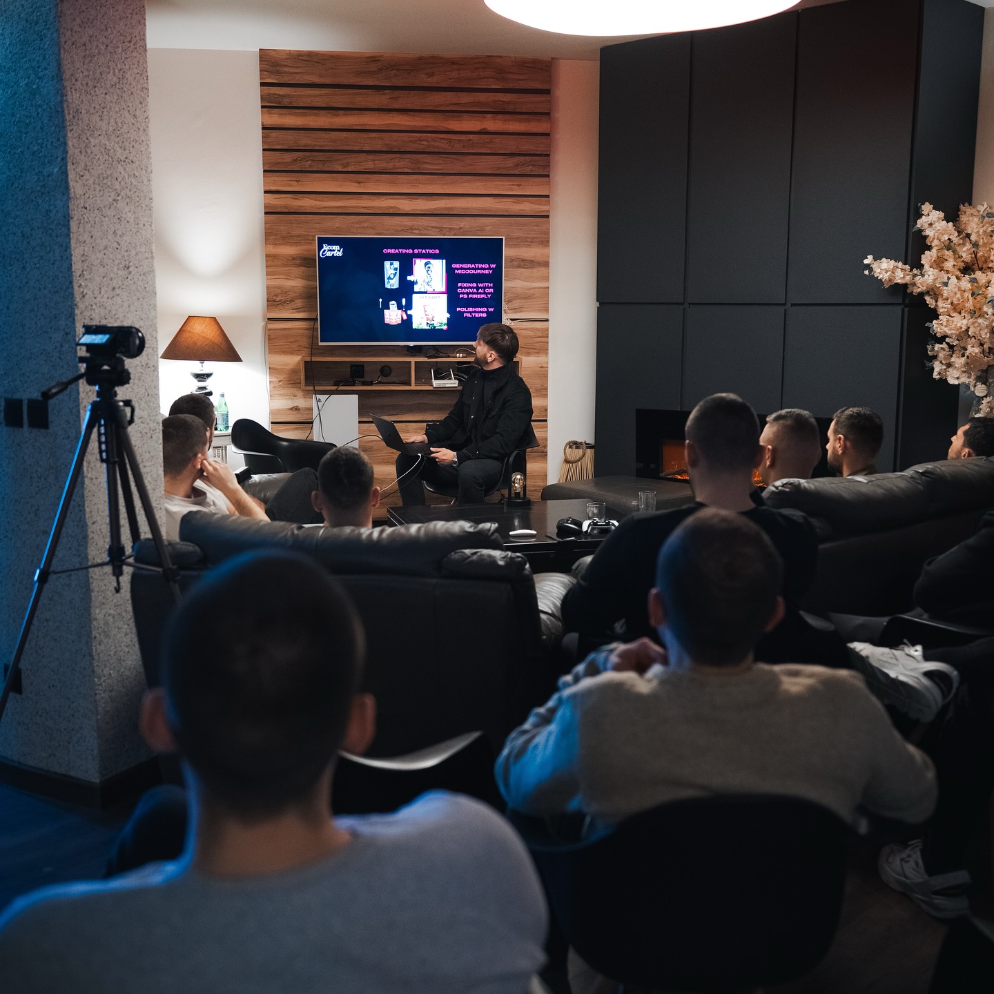 Full room training session