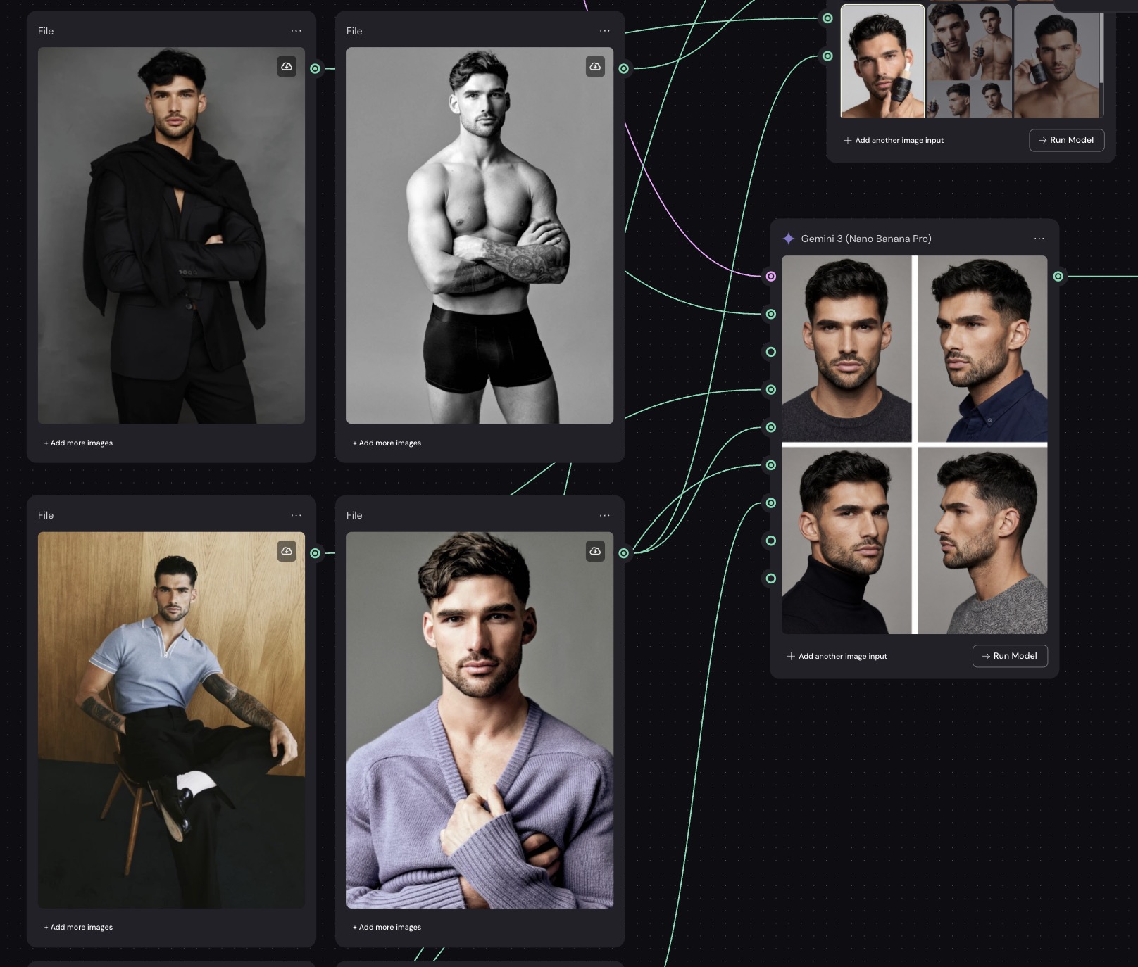 Character creation workflow
