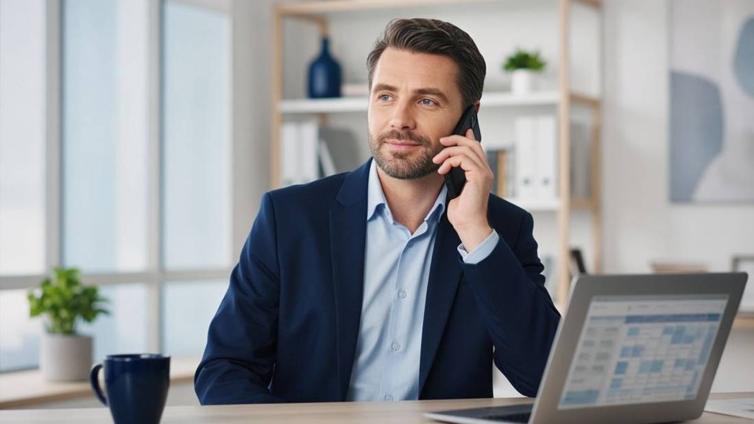 Insurance professionals collaborating on business growth