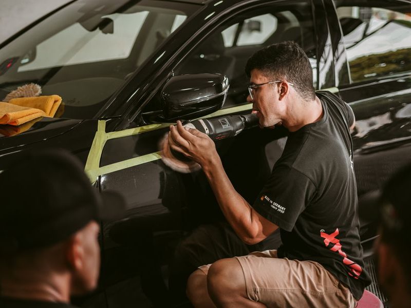 Auto detailing — leštění laku