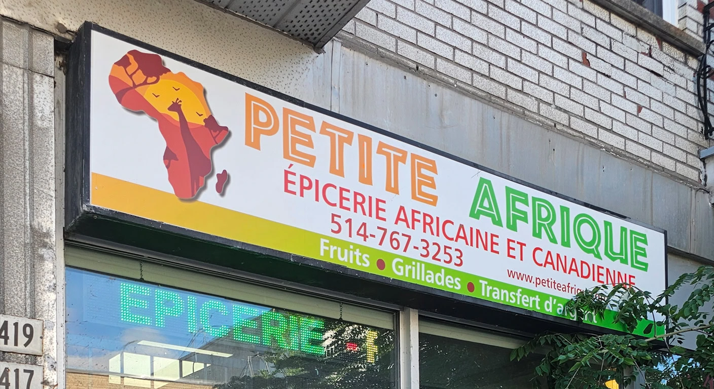 Contactez Petite Afrique — épicerie et restaurant africain à Ville-Émard, Montréal