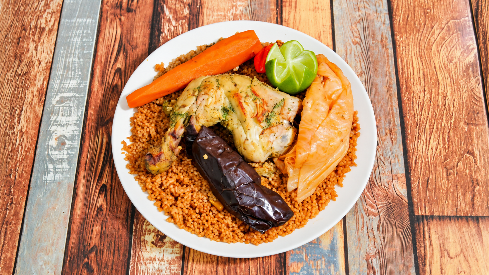Tchep (Thieboudienne) — plat africain authentique au restaurant Petite Afrique à Montréal