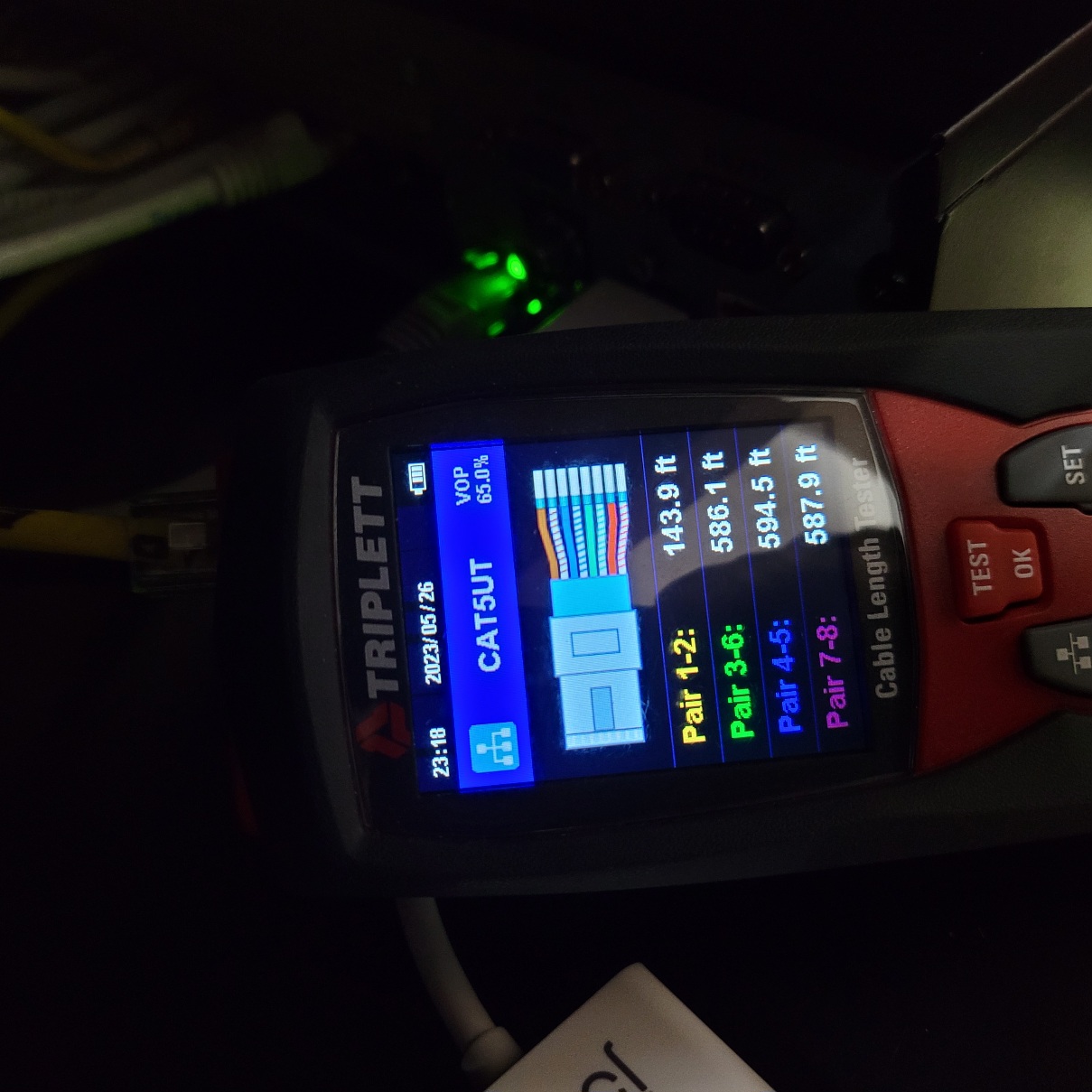 test and certify cat6 wiring 