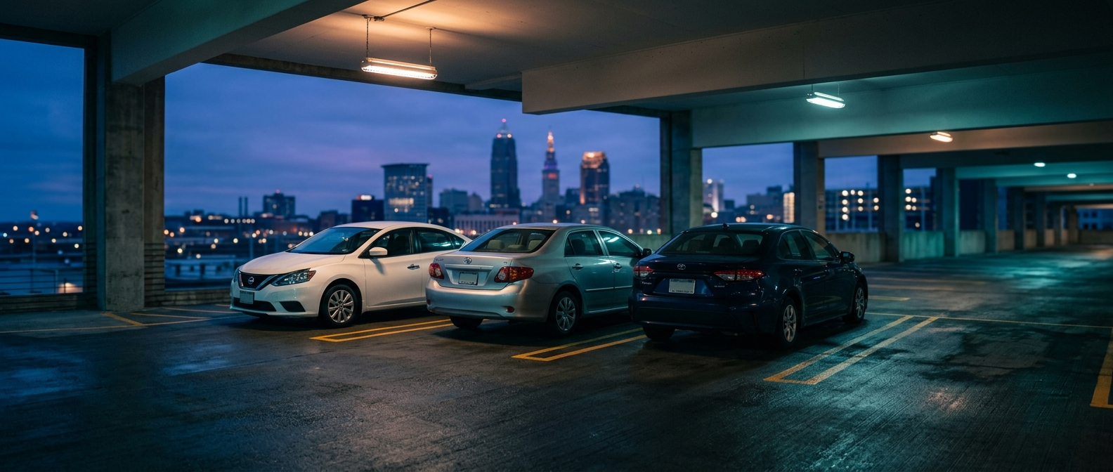 Luxe Car Rental Cleveland fleet