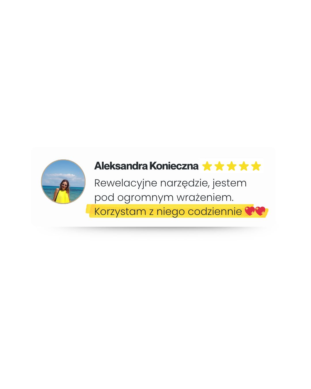 Opinia członkini klubu