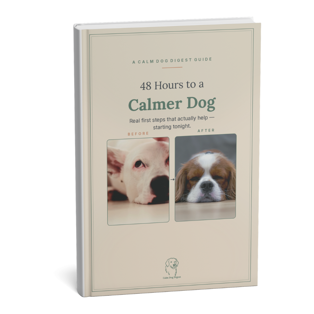 48 Hours to a Calmer Dog — ebook cover