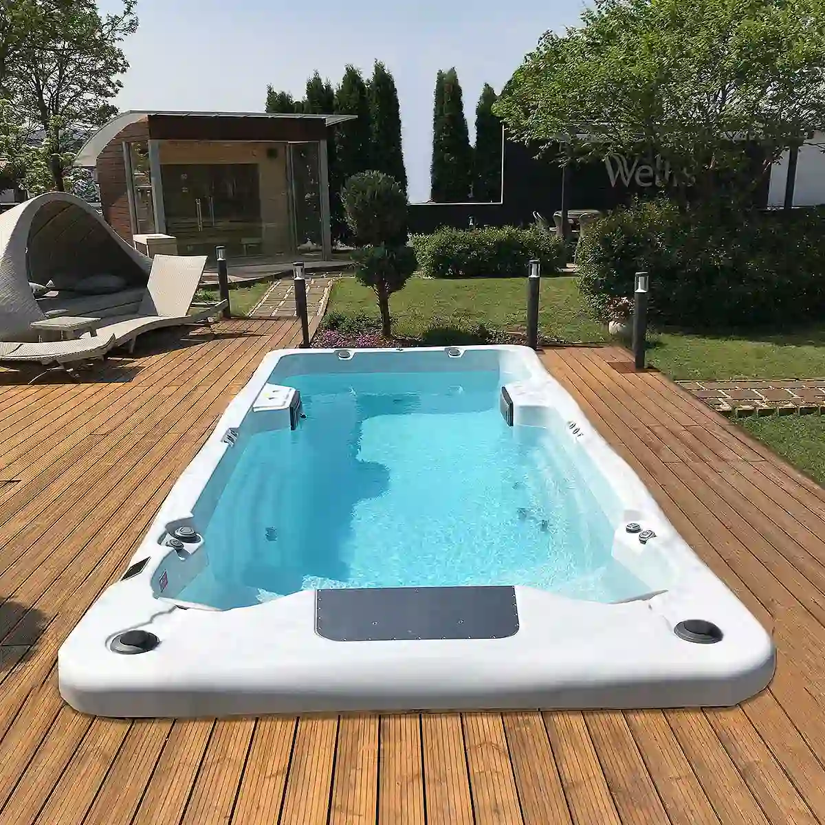 Enhancing Property Value with Luxury Outdoor Spa Installations