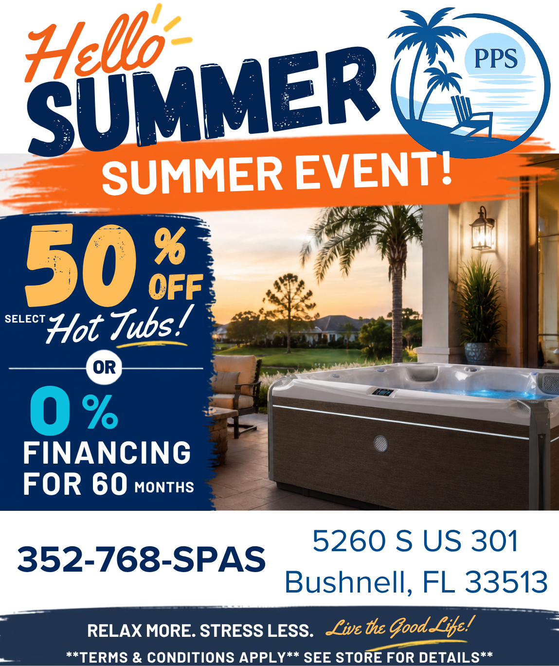 Current Special at Paradise Patio Solutions