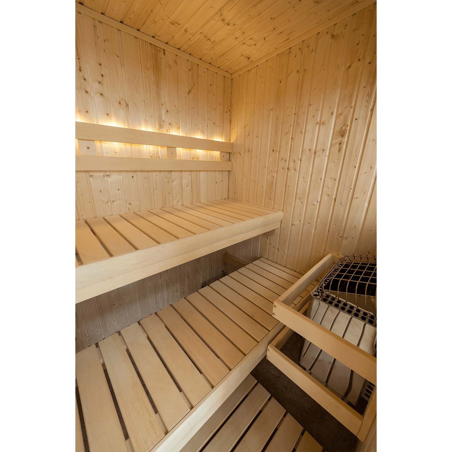 Finnleo NorthStar Outdoor 5x6 sauna, view 2