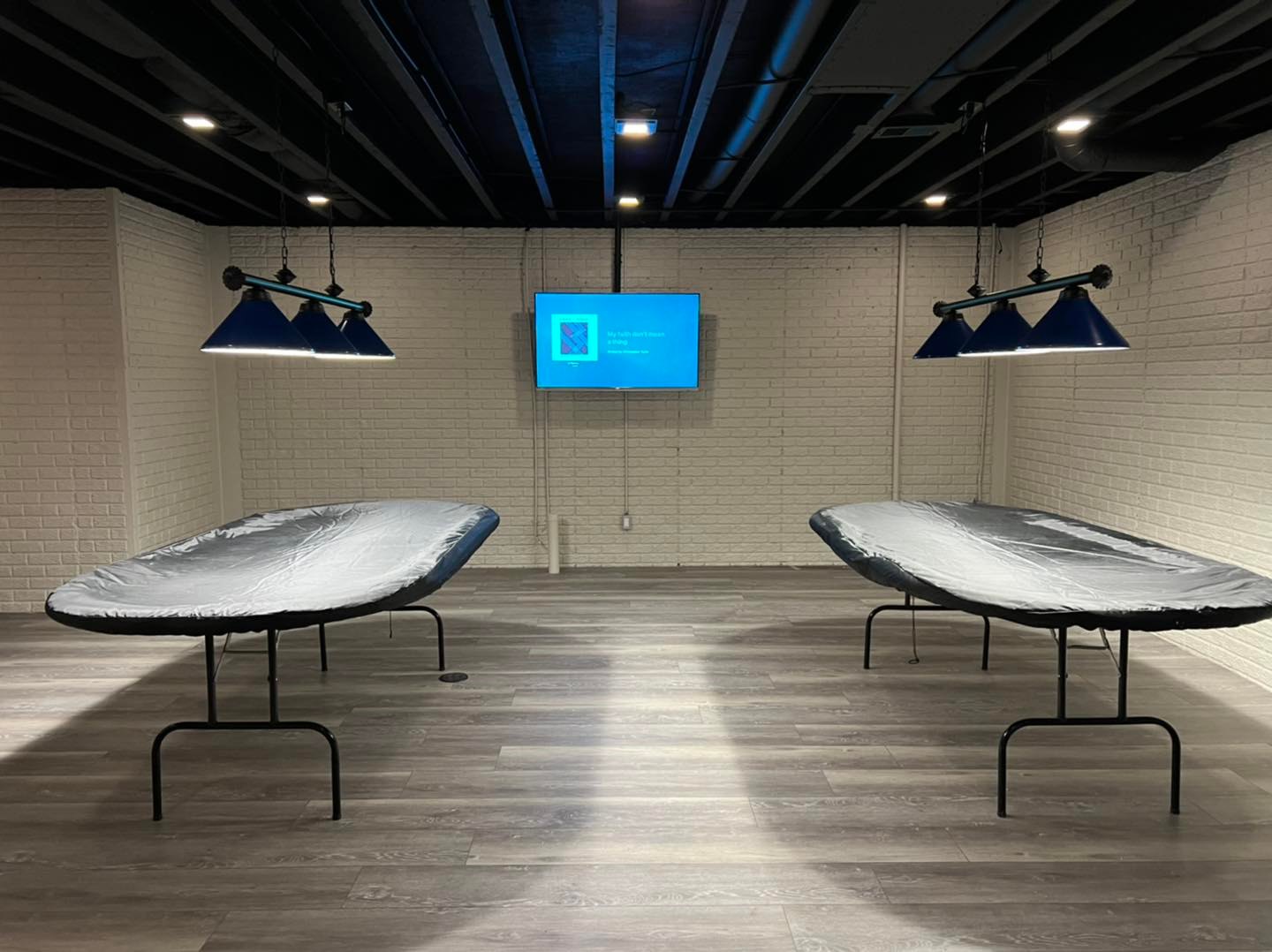 Basement ceiling result