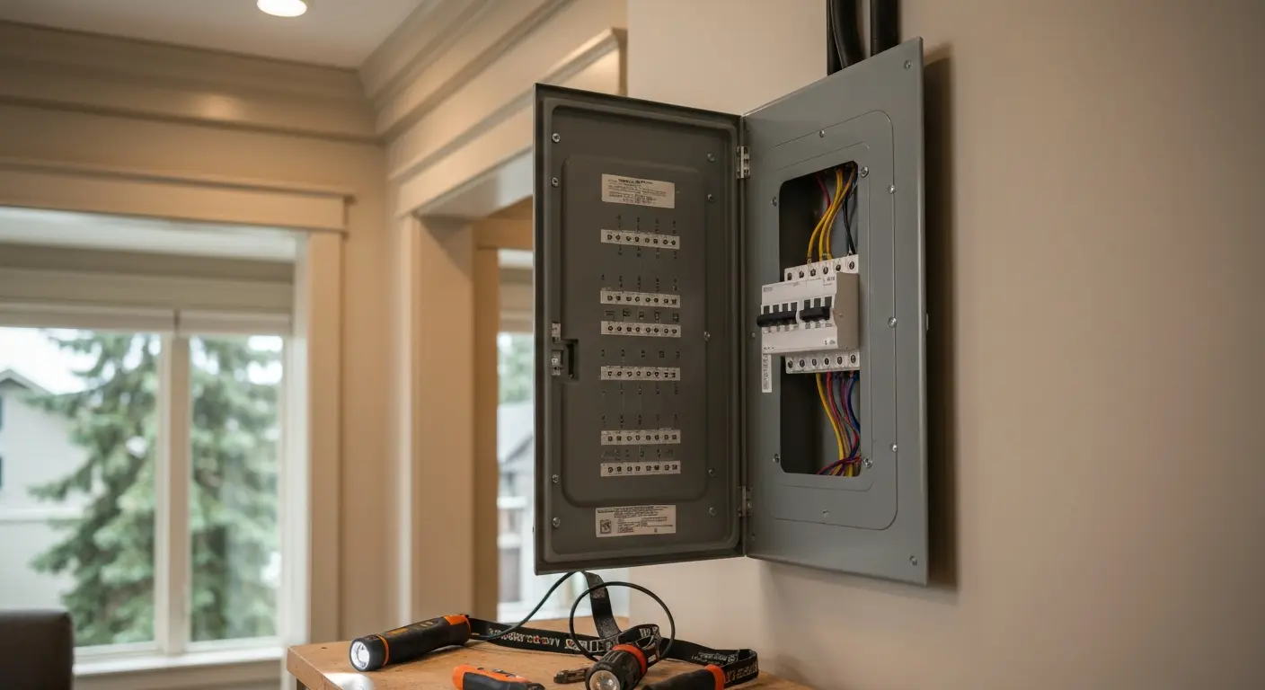 Electrical panel upgrade project