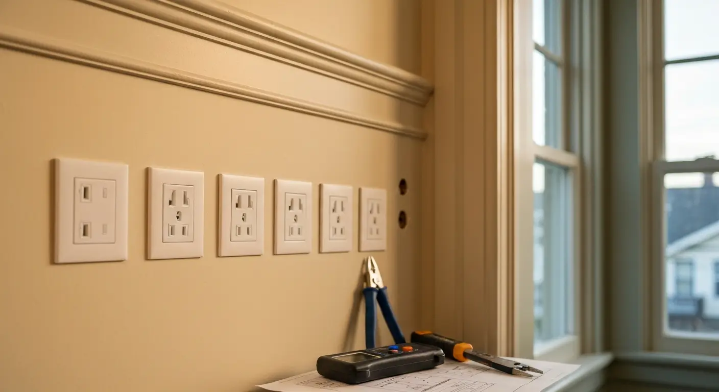 Smart home outlets and switches