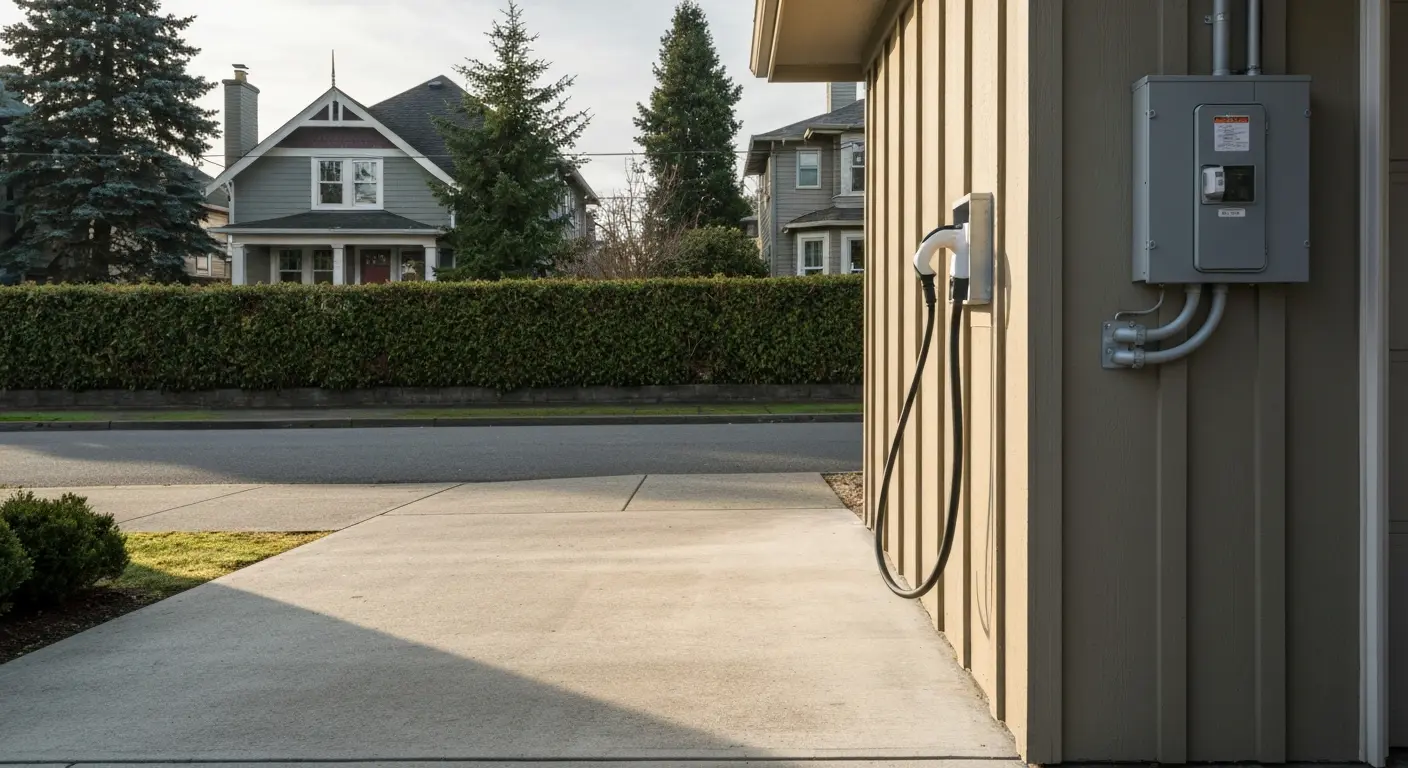 EV charging installation
