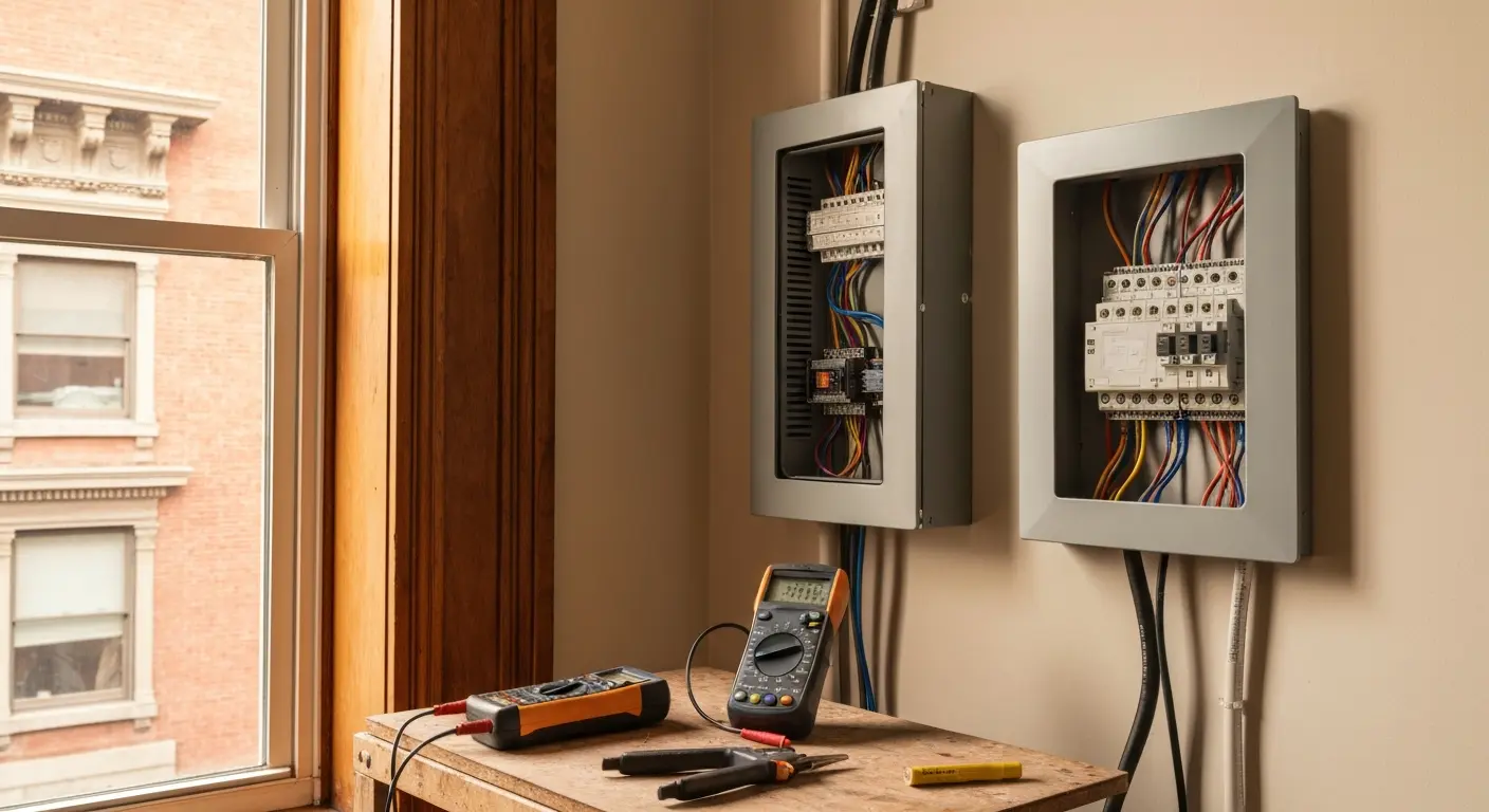 Electrical panel upgrade project