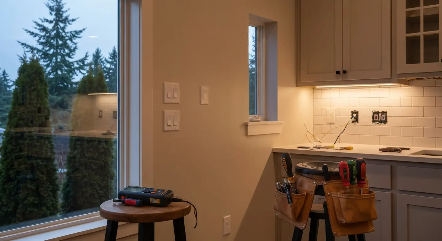 Smart home electrical installation