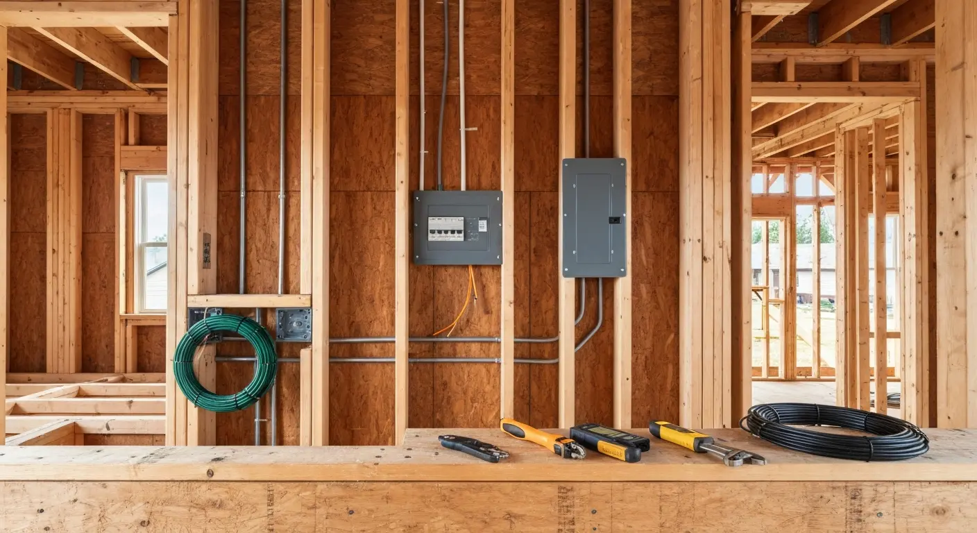 New construction electrical work