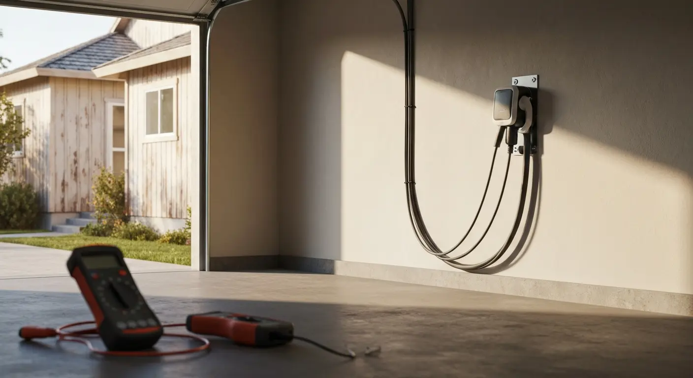 EV charger installation