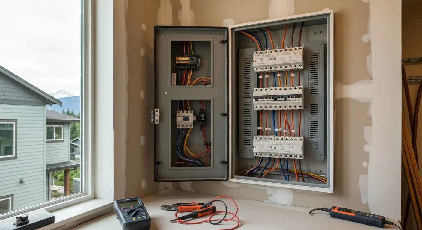 Electrical panel upgrade service