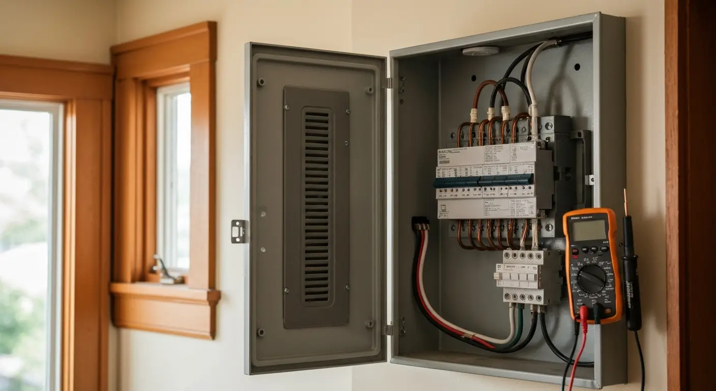 Electrical panel inspection