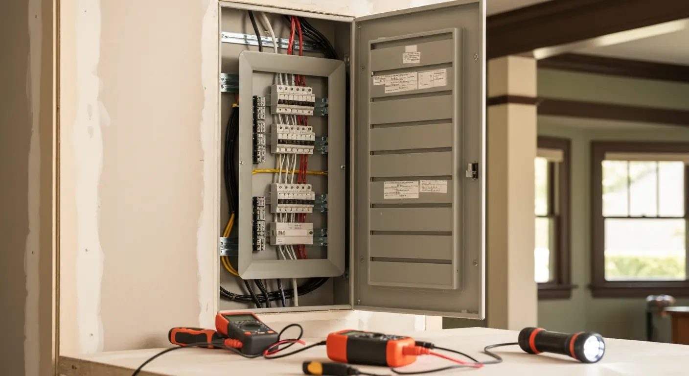 Electrical panel upgrade