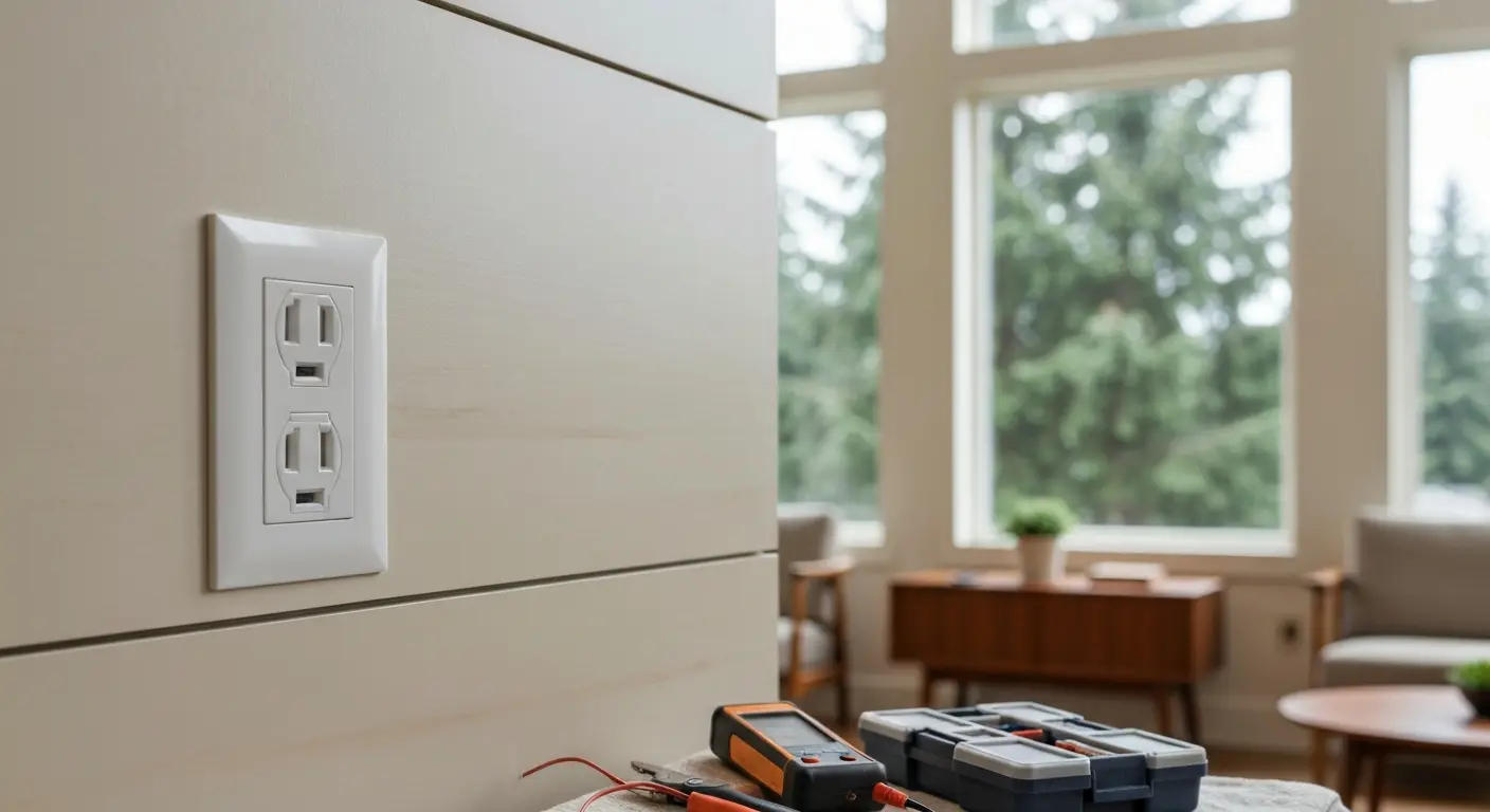 Smart outlet installation