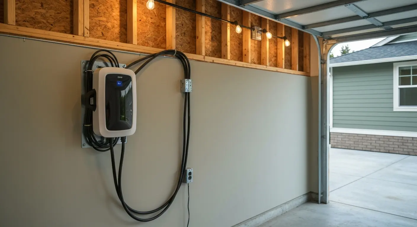 EV charging station installation in Seattle