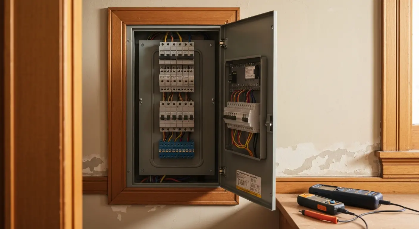 Electrical panel upgrade installation