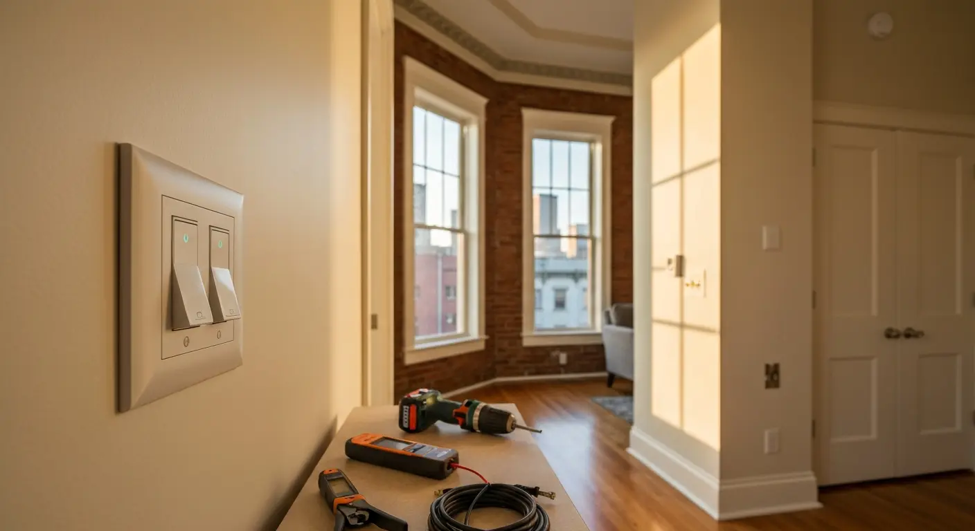 Smart switch installation