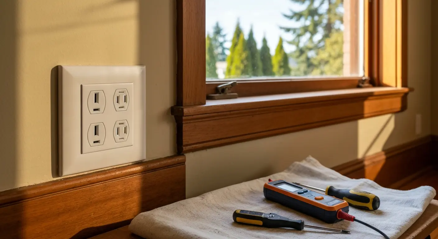 Smart outlet installation