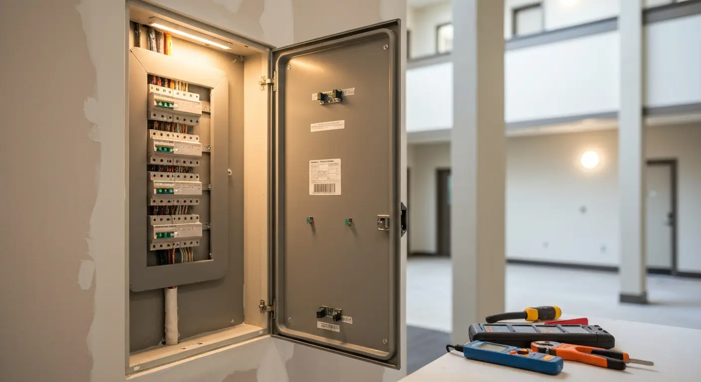 Electrical panel upgrade work