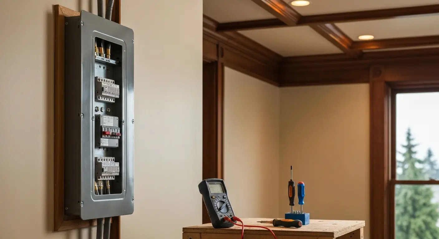 Electrical panel upgrade in Queen Anne home